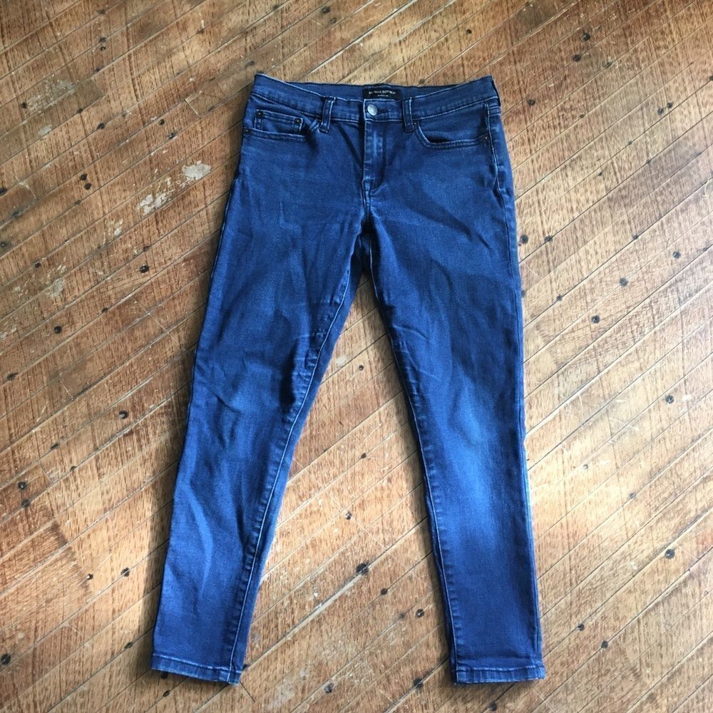 Banana Republic cropped skinny 27/4 jeans